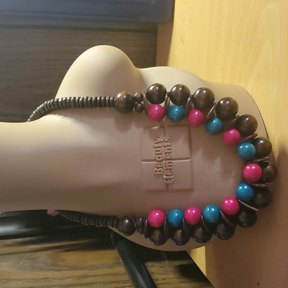 Beautiful Wooden Beaded Necklaces